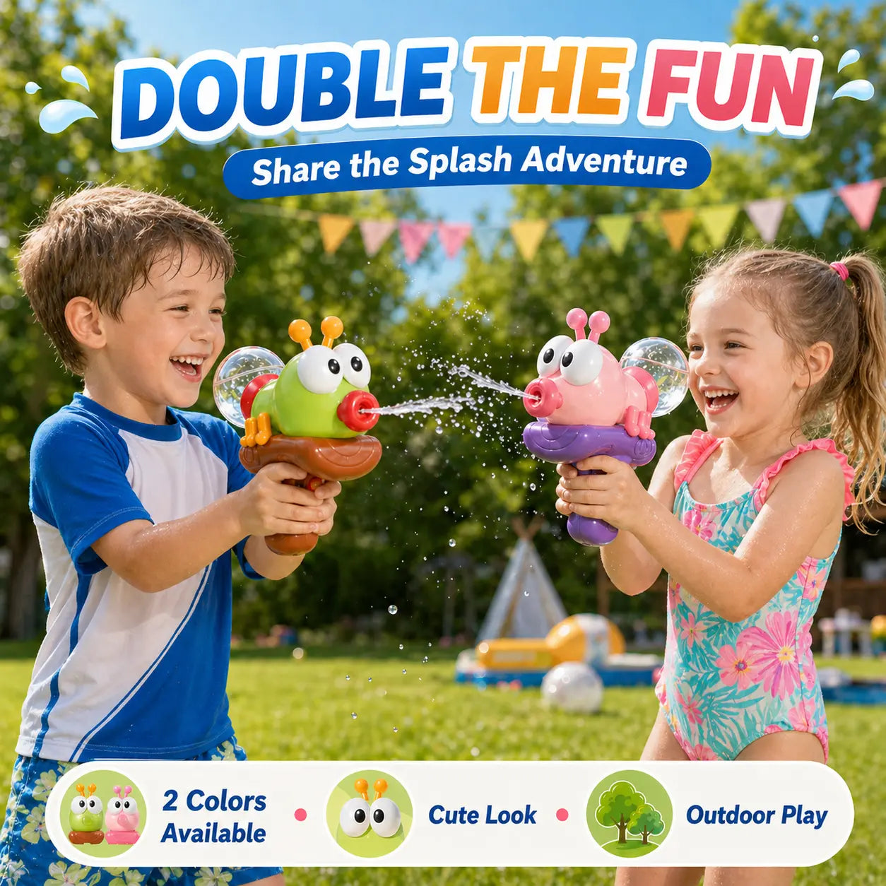 Vevolora electric water blaster outdoor play